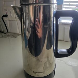 Vintage 12 Cup Capresso electric purculator